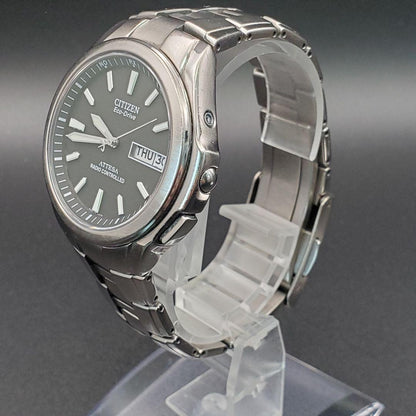 Citizen ATTESA H100 Solar Men's Watch — Japanese