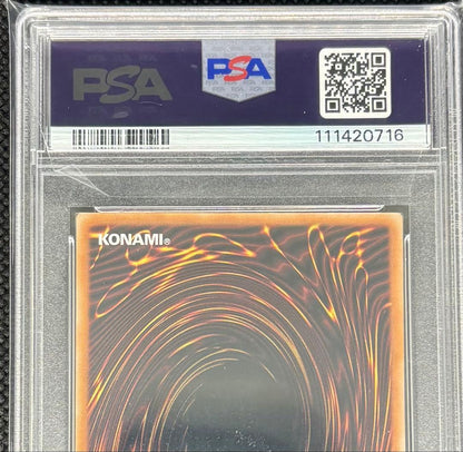 PSA 10 Yu-Gi-Oh Why Did You Appraise It? Four in the World Masquerena QCAC — QCAC-JP069 — Japanese