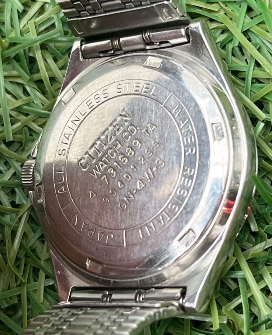 Citizen Blackround Stainless Vintage Series Solar Men's Watch — Japanese