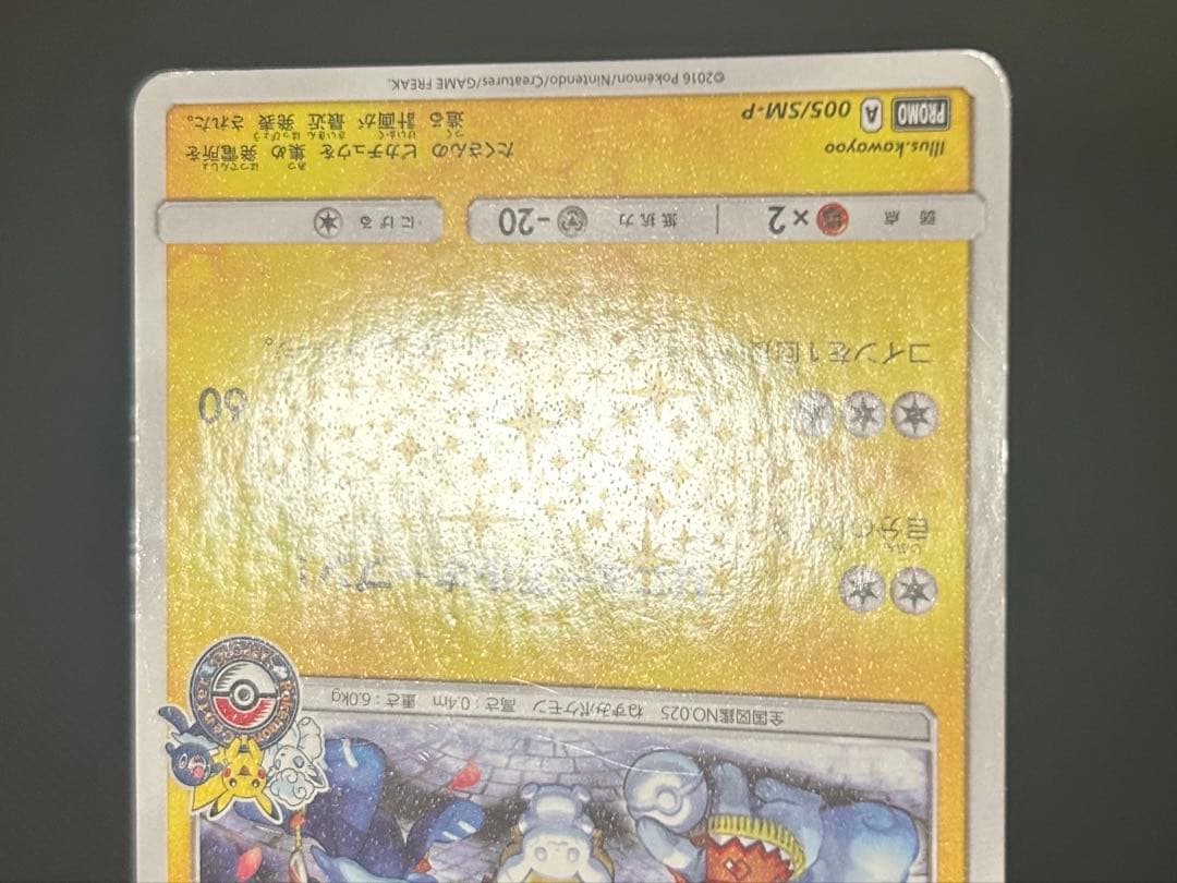 Pokemon Pikachu PROMO — 005/SM-P — Japanese