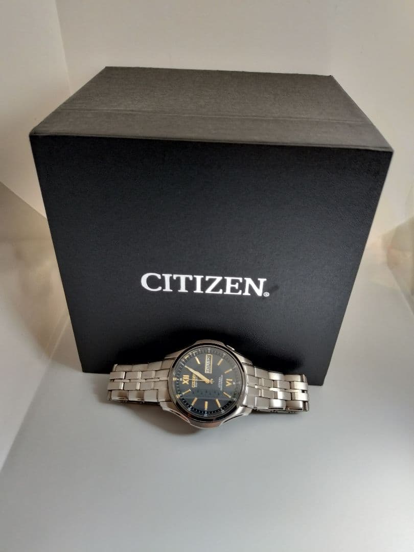 Citizen ATTESA CB5850-88L Solar Men's Watch — Japanese