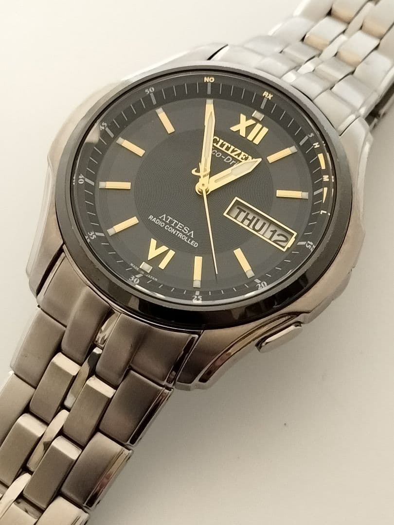 Citizen ATTESA CB5850-88L Solar Men's Watch — Japanese