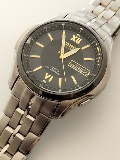 Citizen ATTESA CB5850-88L Solar Men's Watch — Japanese