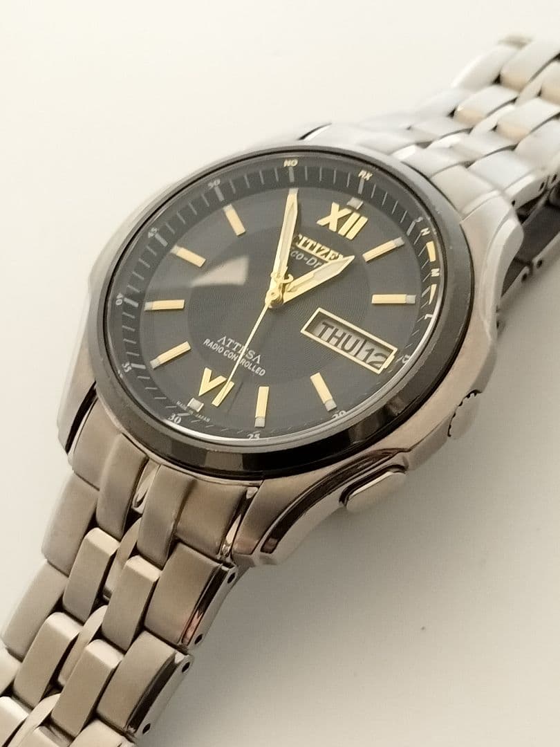 Citizen ATTESA CB5850-88L Solar Men's Watch — Japanese