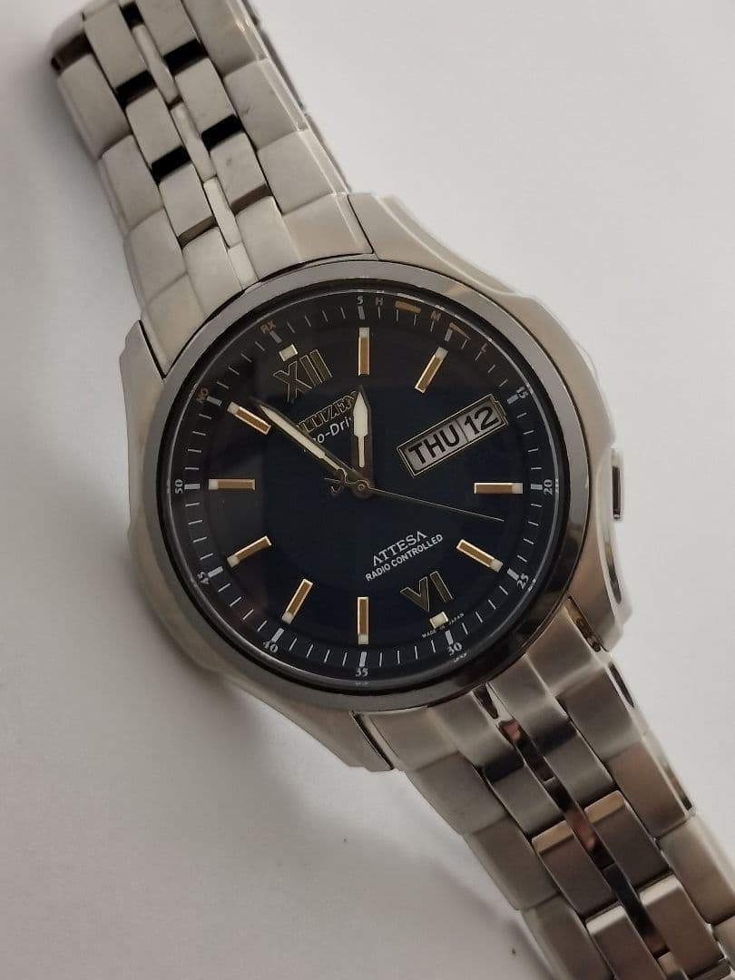 Citizen ATTESA CB5850-88L Solar Men's Watch — Japanese