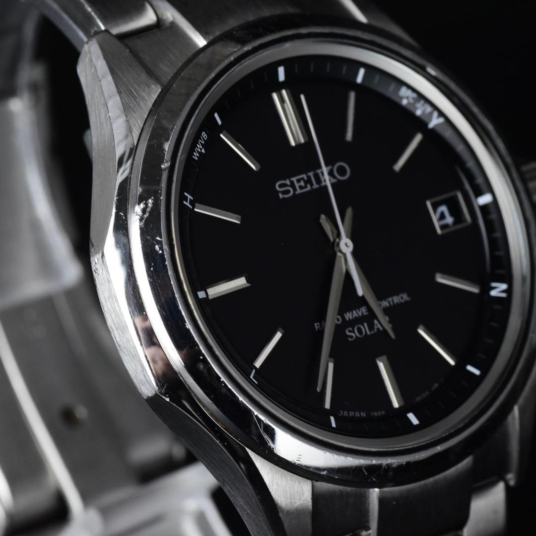 SEIKO SBTM241 Solar Men's Watch — Japanese
