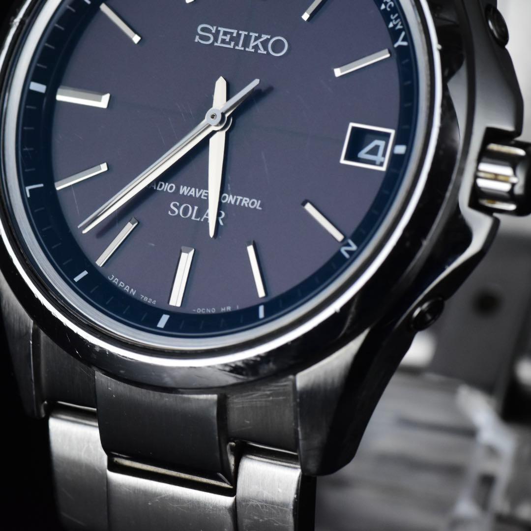 SEIKO SBTM241 Solar Men's Watch — Japanese