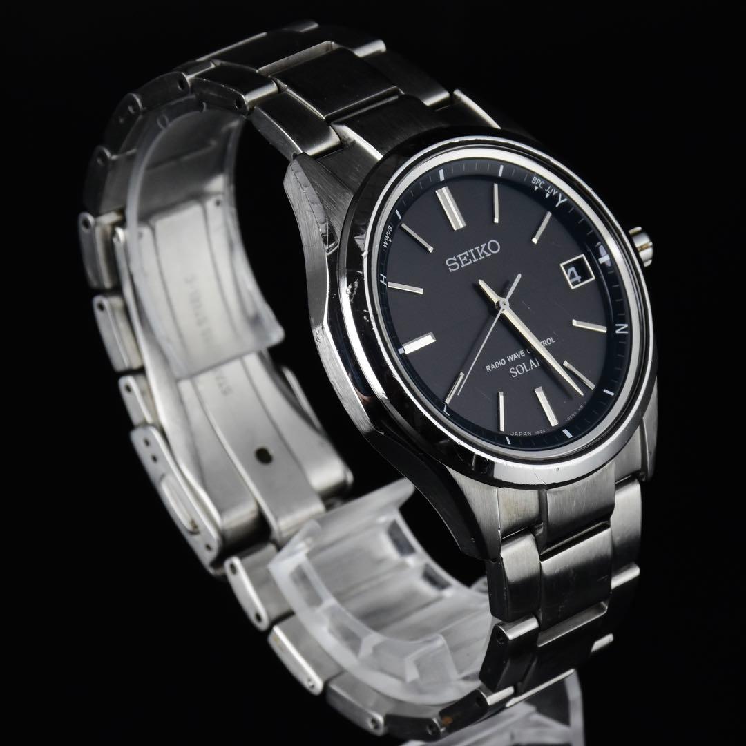SEIKO SBTM241 Solar Men's Watch — Japanese