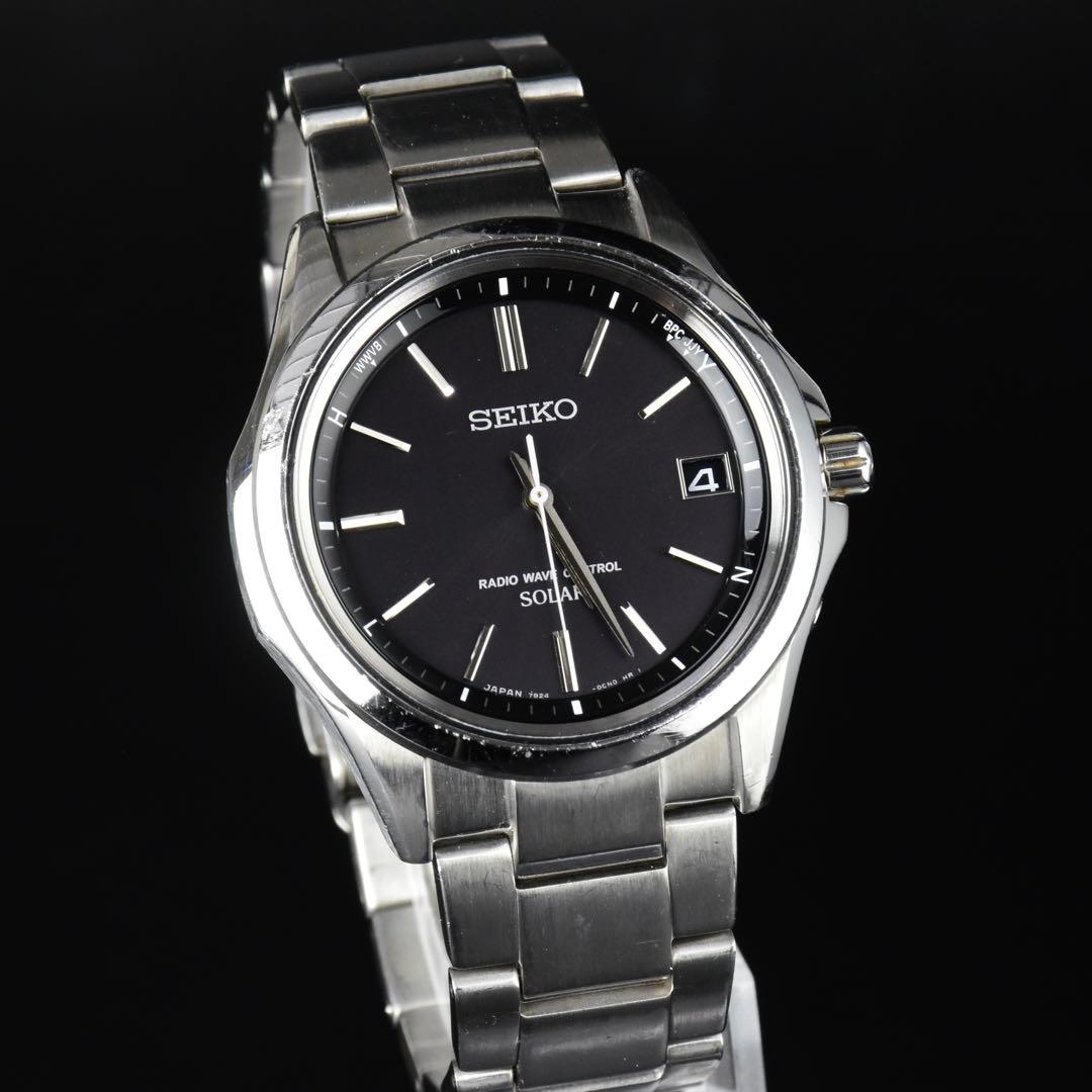 SEIKO SBTM241 Solar Men's Watch — Japanese