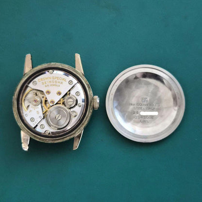 SEIKO Crown Special SD14K Manual Men's Watch — Japanese