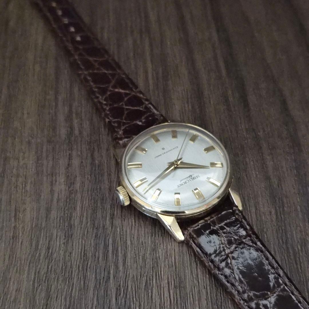 SEIKO Crown Special SD14K Manual Men's Watch — Japanese