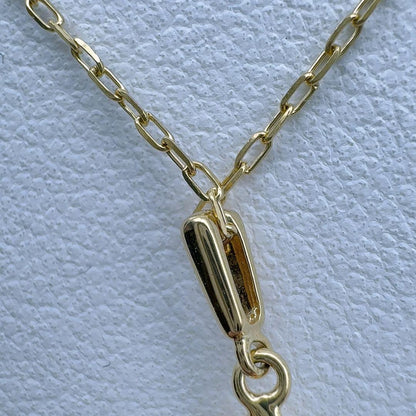 MIKIMOTO K18 necklace featuring 5.0-6.1mm pearls on a 40cm chain with a 2.7cm top pendant
