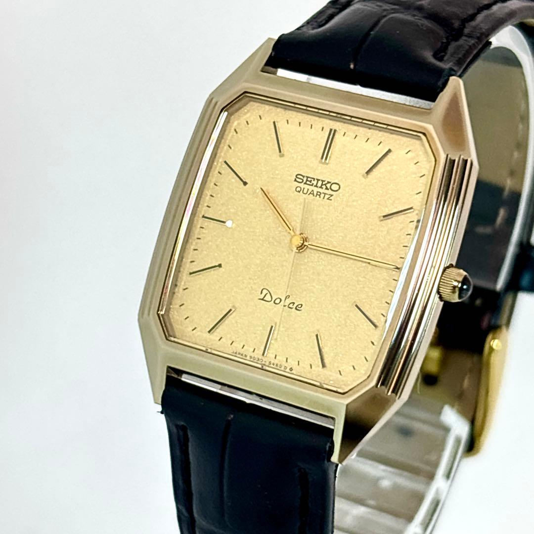 SEIKO Dolce Octagon Quartz Men's Watch — Japanese