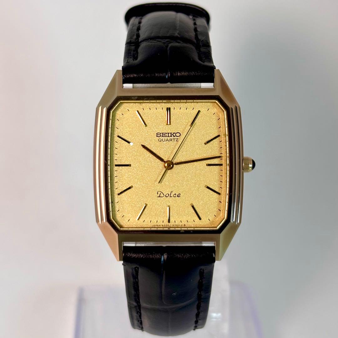 SEIKO Dolce Octagon Quartz Men's Watch — Japanese