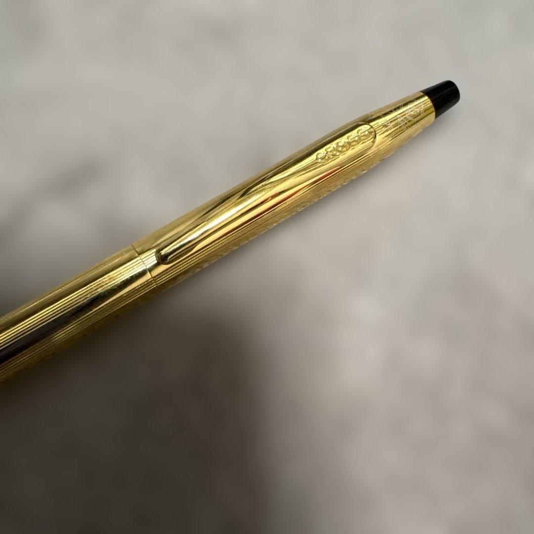 24k Gold PVD Cross Classic Century twist-style ballpoint pen with sleek gold finish