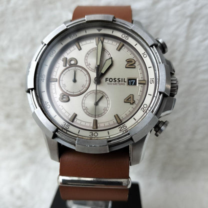 FOSSIL ALARM FS4777 Quartz Men's Watch — Japanese