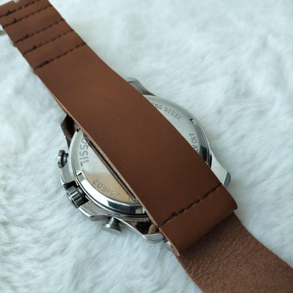 FOSSIL ALARM FS4777 Quartz Men's Watch — Japanese