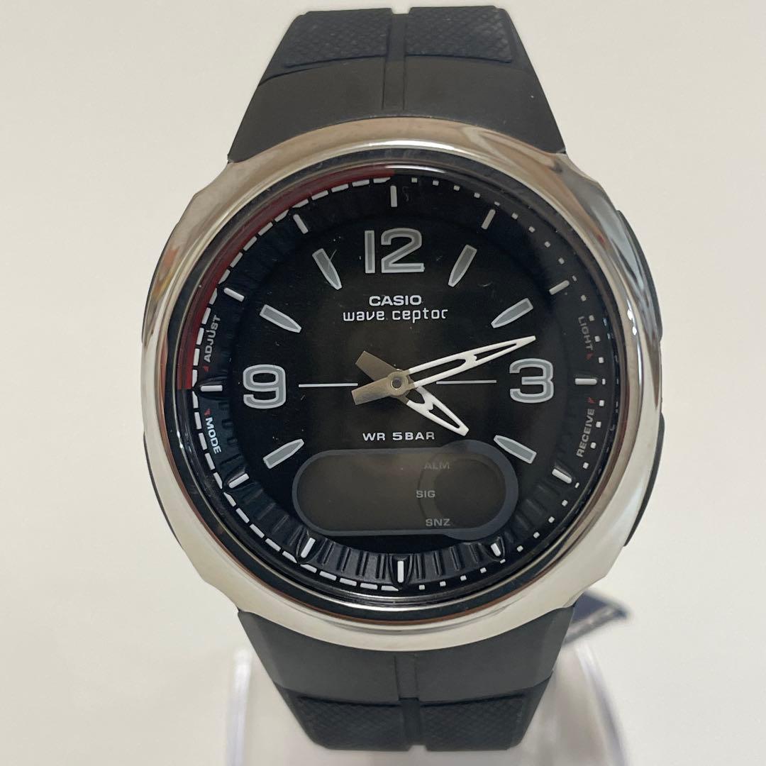 CASIO Waveceptor Solar Men's Watch — Japanese
