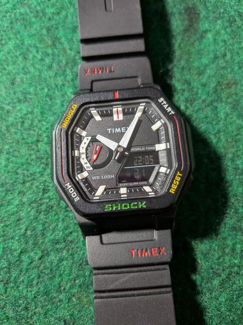 TIMEX TW2V35600 Digital Men's Watch — Japanese