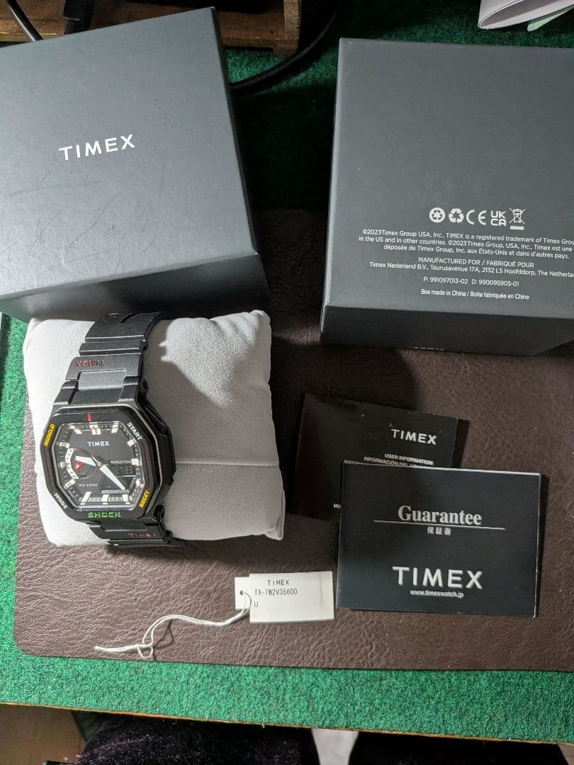 TIMEX TW2V35600 Digital Men's Watch — Japanese
