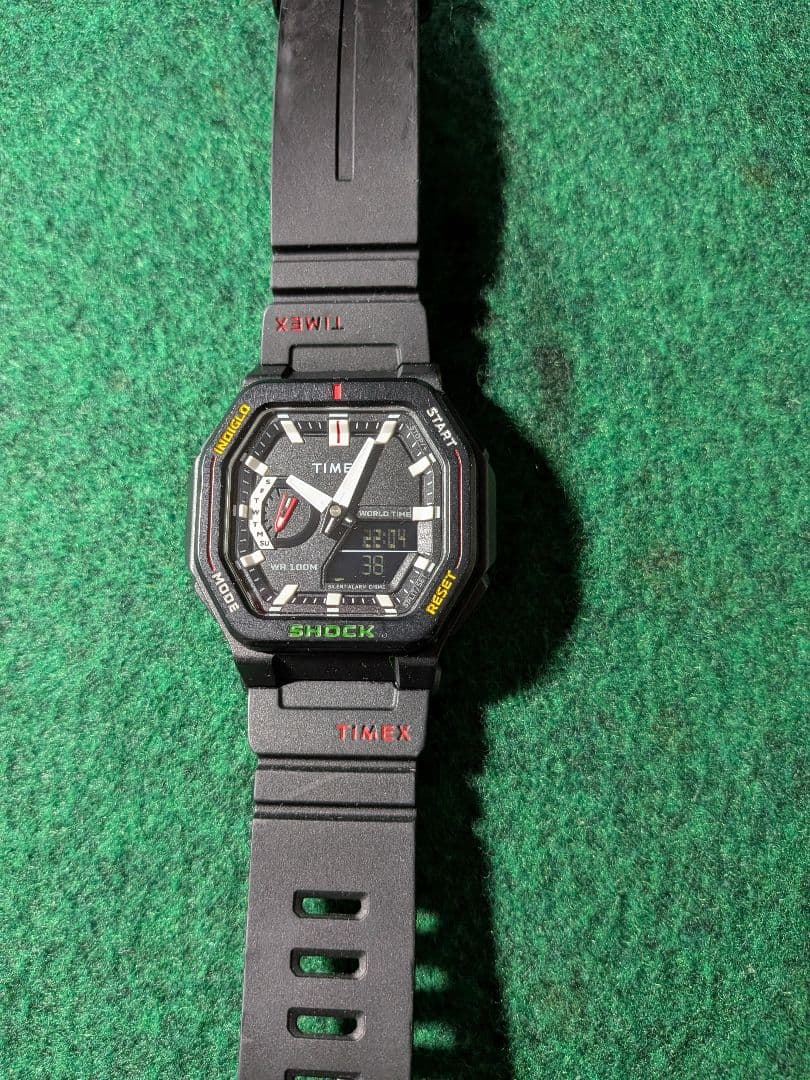 TIMEX TW2V35600 Digital Men's Watch — Japanese