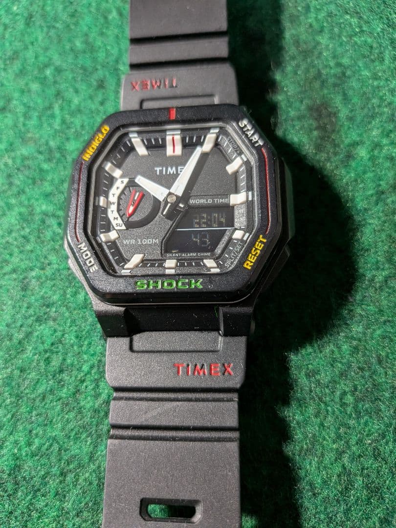 TIMEX TW2V35600 Digital Men's Watch — Japanese