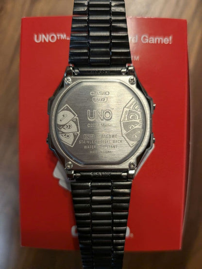 CASIO UNOコラボモデル Digital Men's Watch — Japanese