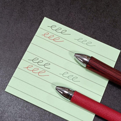PILOT multi-function pen set with leather style and wooden barrel pens displayed on white background