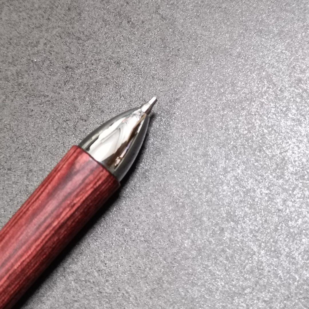 PILOT multi-function pen set with leather style and wooden barrel pens displayed on white background
