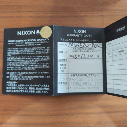 NIXON Ranger Chrono Black Men's Watch — Japanese