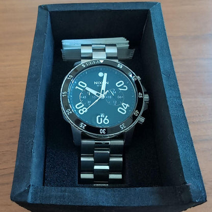 NIXON Ranger Chrono Black Men's Watch — Japanese