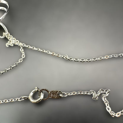 Mikimoto Island genuine pearl necklace with 925 silver chain model 045