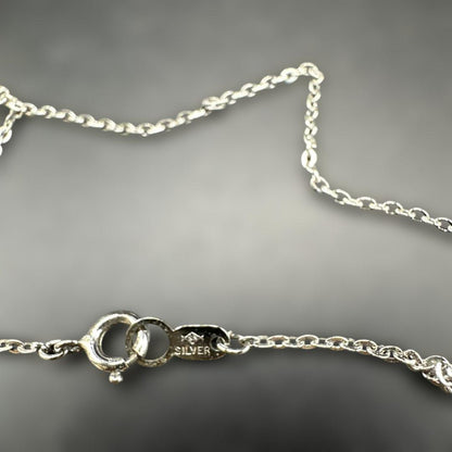 Mikimoto Island genuine pearl necklace with 925 silver chain model 045