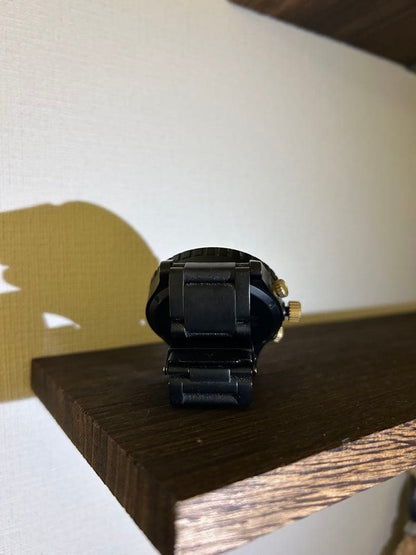 NIXON ブラック/ゴールド Analog Men's Watch — Japanese