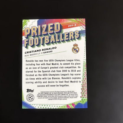 Topps Prized Cristiano Ronaldo — Japanese