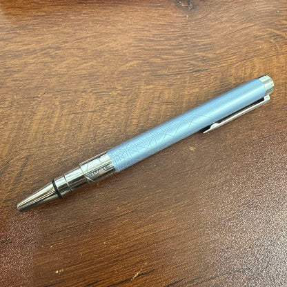 Waterman Metropolitan Ballpoint Pen French in sleek design with silver clip and black barrel