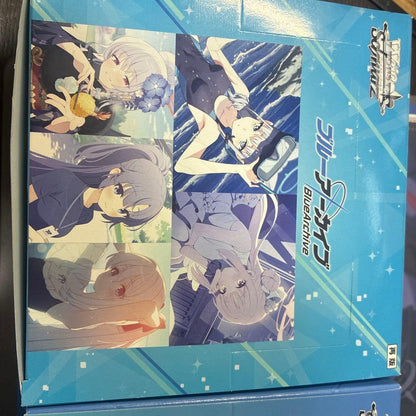 Weiss Schwarz Blue Archive Card Game 5 Box Weiss Schwarz Rebirth Box — Japanese