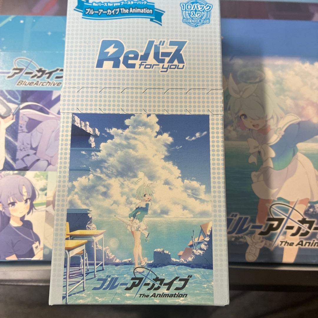 Weiss Schwarz Blue Archive Card Game 5 Box Weiss Schwarz Rebirth Box — Japanese