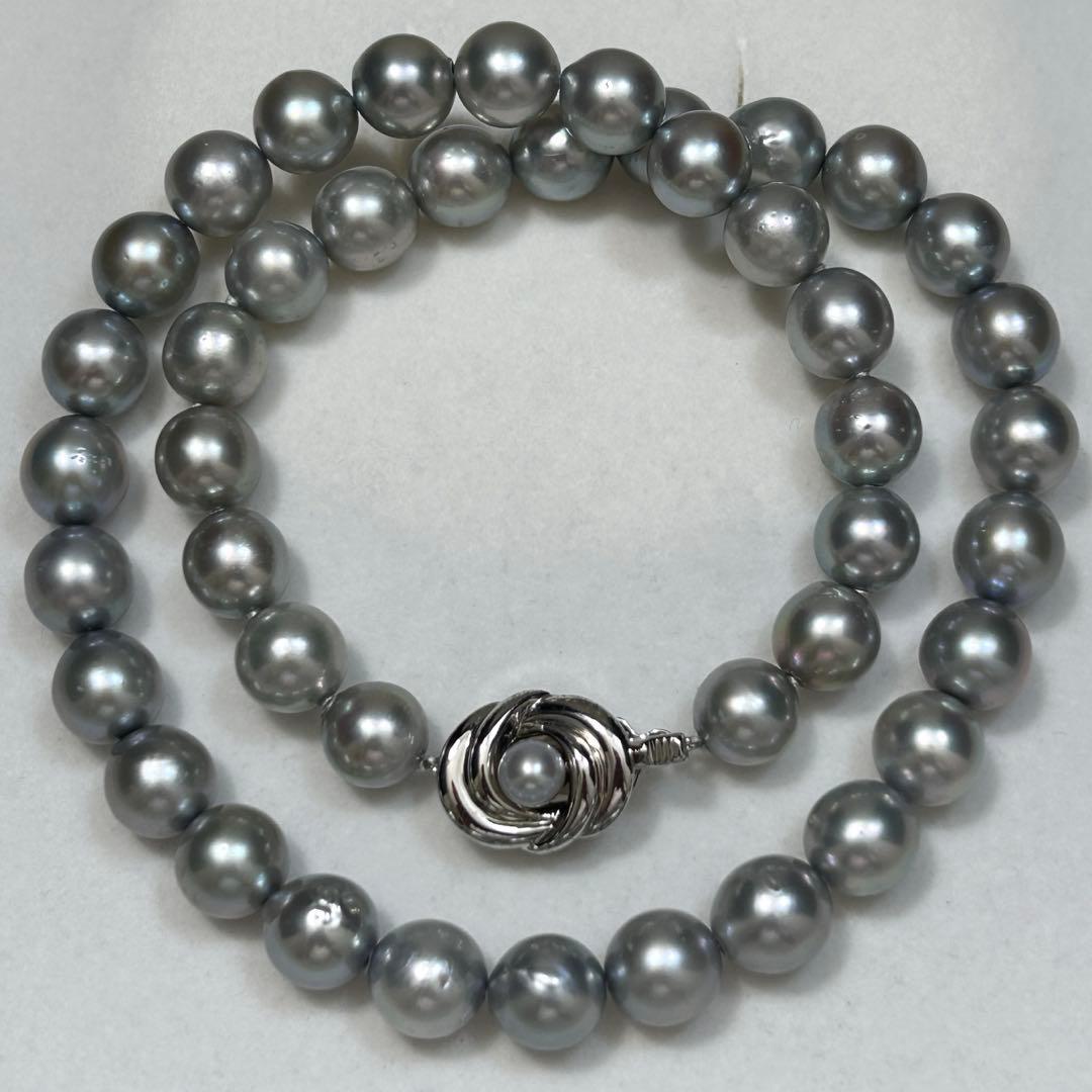 Tasaki Akoya Pearl Necklace for women with 8.5-9.0 mm pearls and 42 cm length
