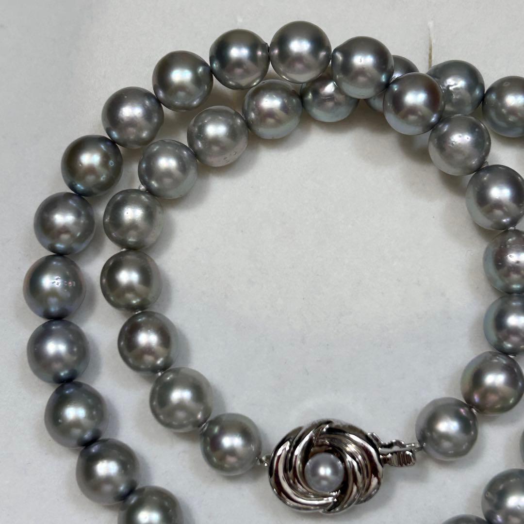 Tasaki Akoya Pearl Necklace for women with 8.5-9.0 mm pearls and 42 cm length