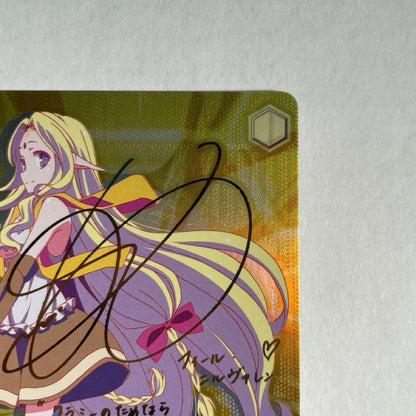Weiss Schwarz No Game No Life Weiß Schwarz No Game No Life Fei Nirl varren SP — Japanese