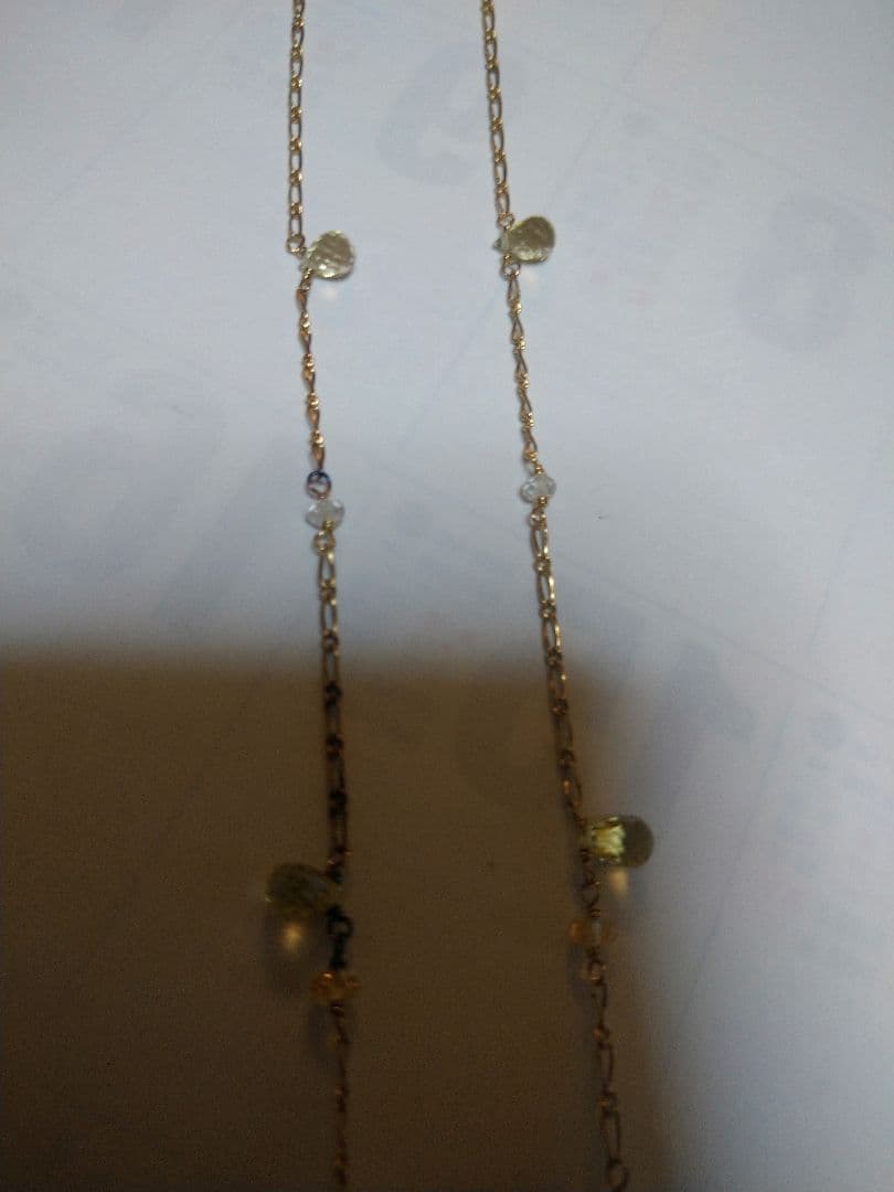 Value Discount Necklace agete gold color with 3.3x2.5 cm cross pendant on a 70 cm chain