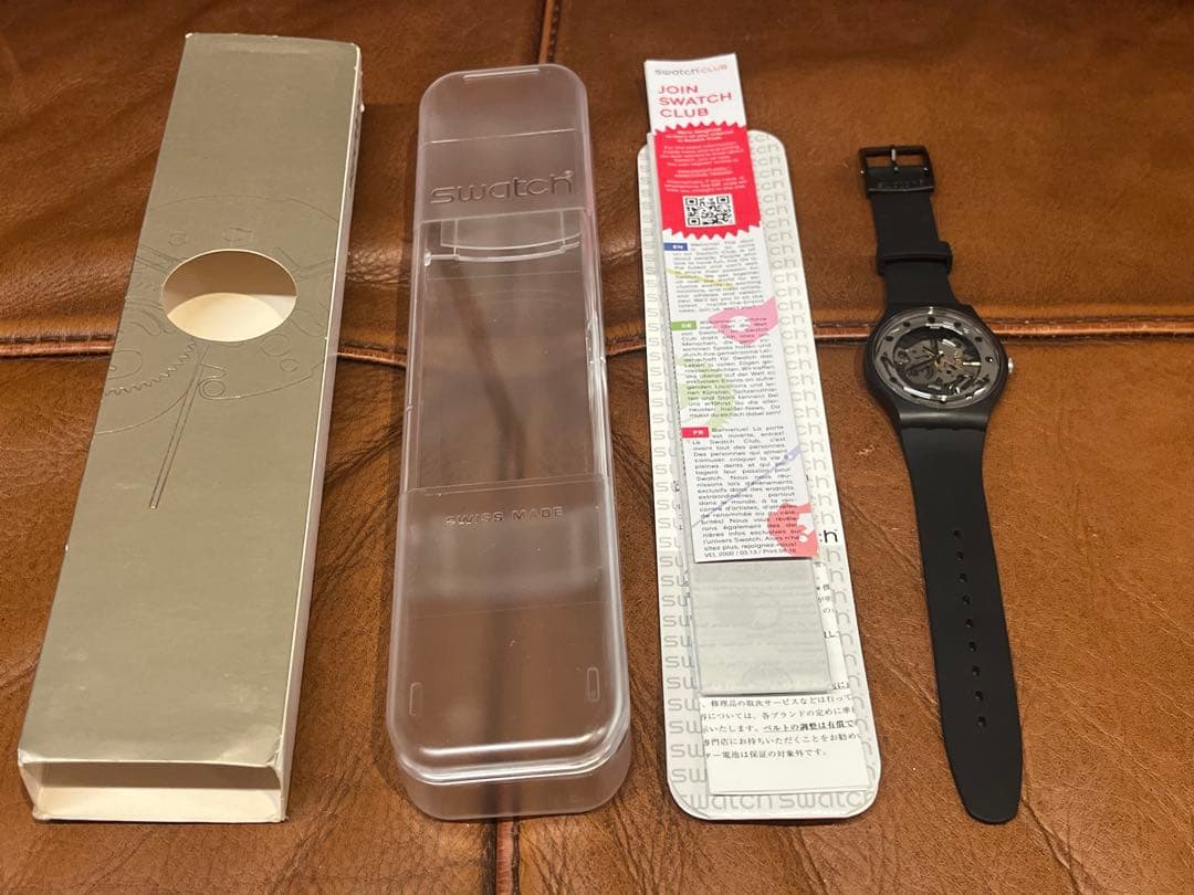 swatch SILVER GLAM Quartz Men's — Japanese