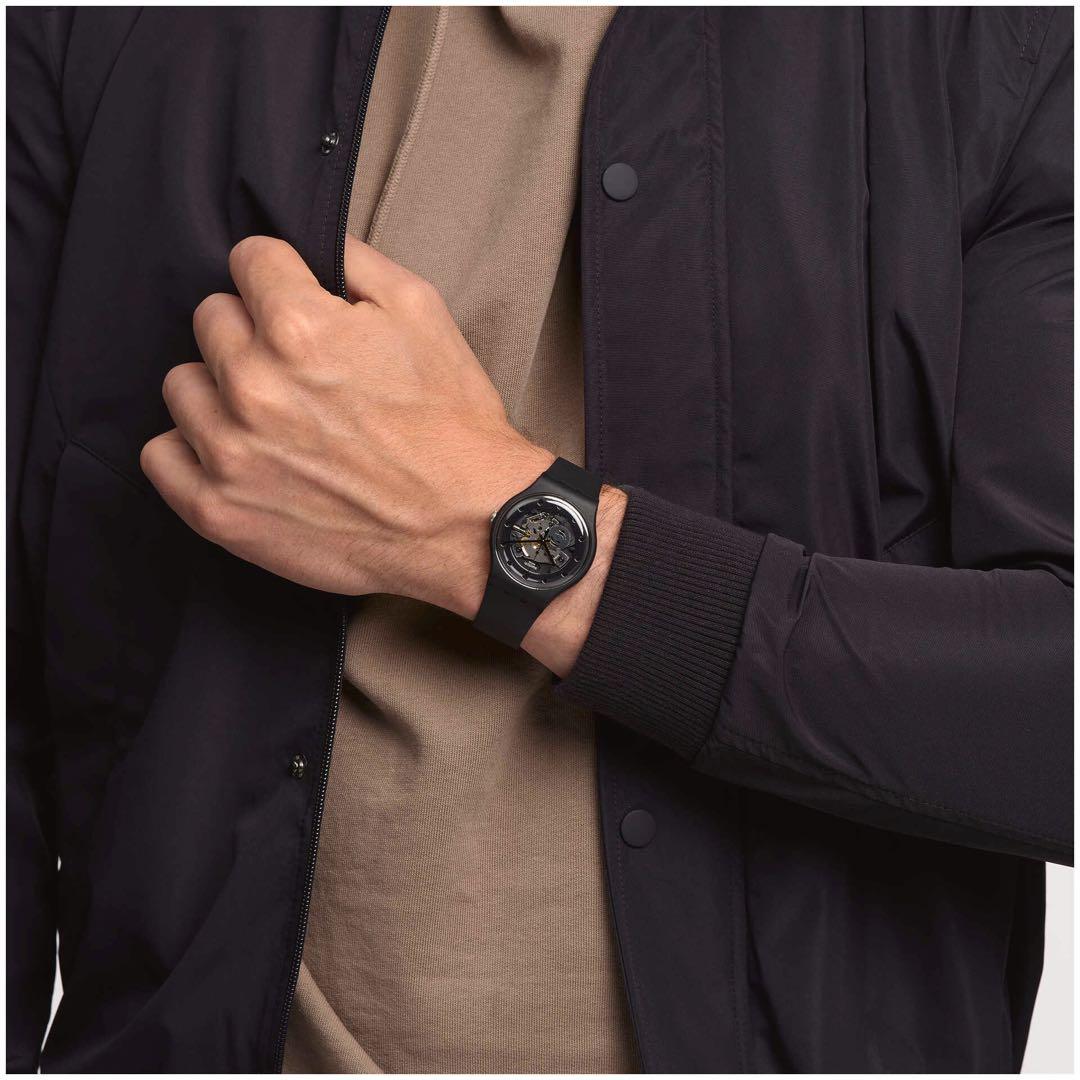 swatch SILVER GLAM Quartz Men's — Japanese
