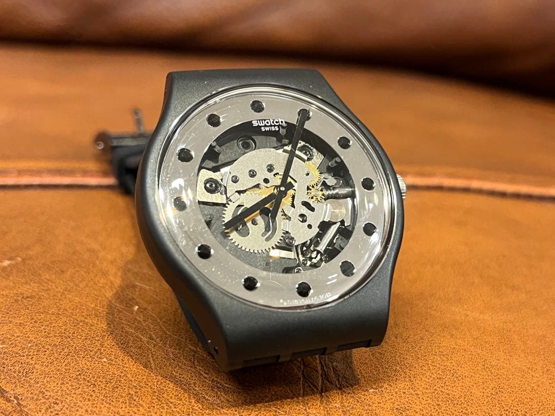 swatch SILVER GLAM Quartz Men's — Japanese