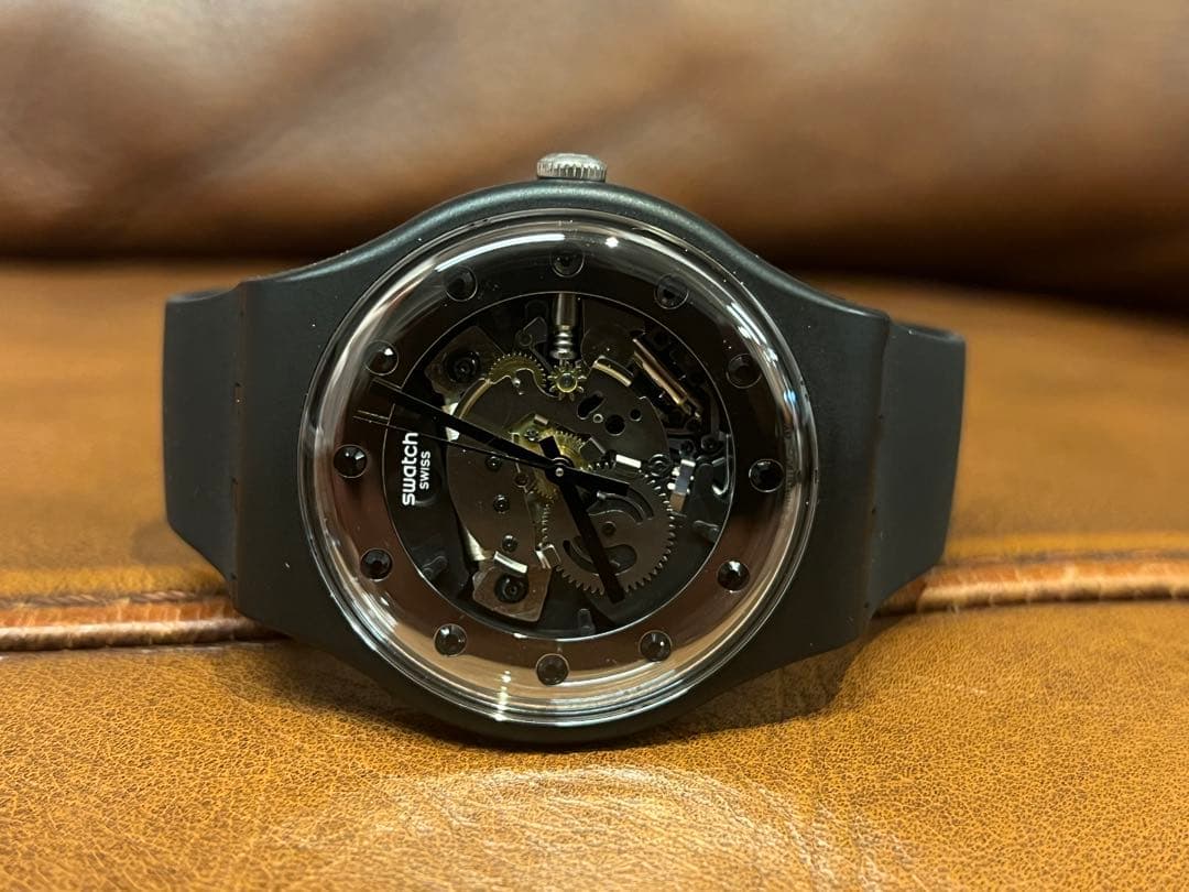 swatch SILVER GLAM Quartz Men's — Japanese
