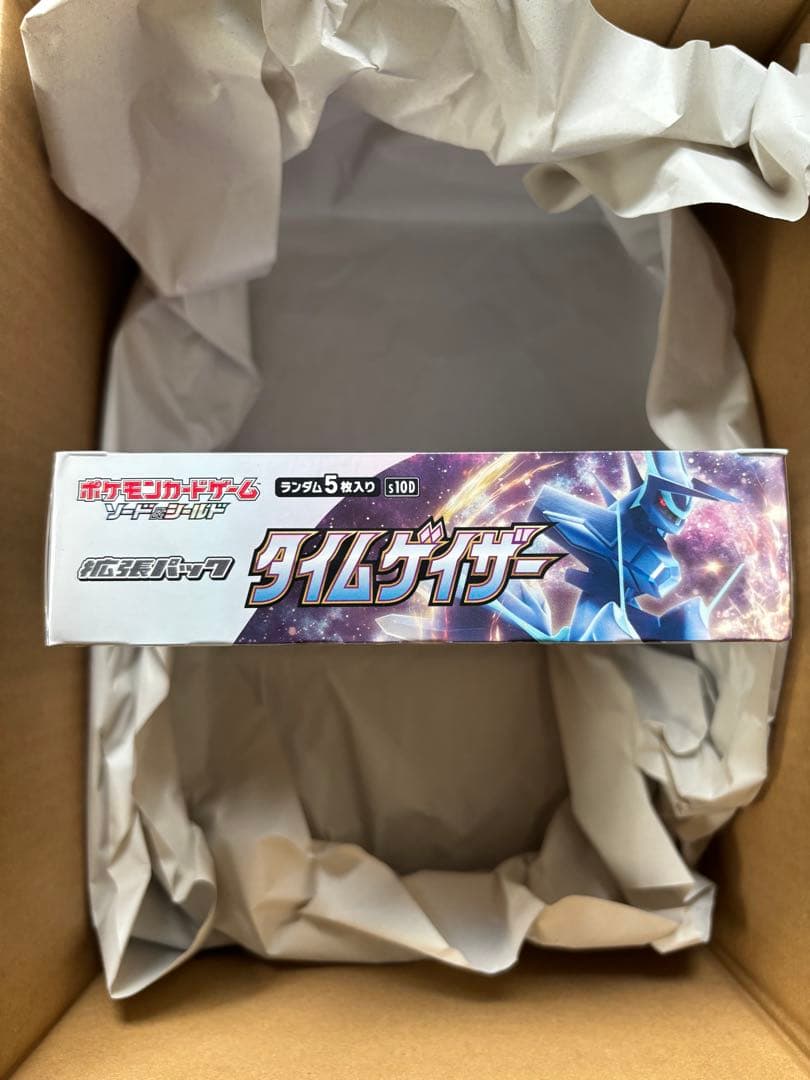 Pokemon Sword & Shield Expansion Pack Time Gazer Box — S Expansion Pack Time Gazer — Japanese