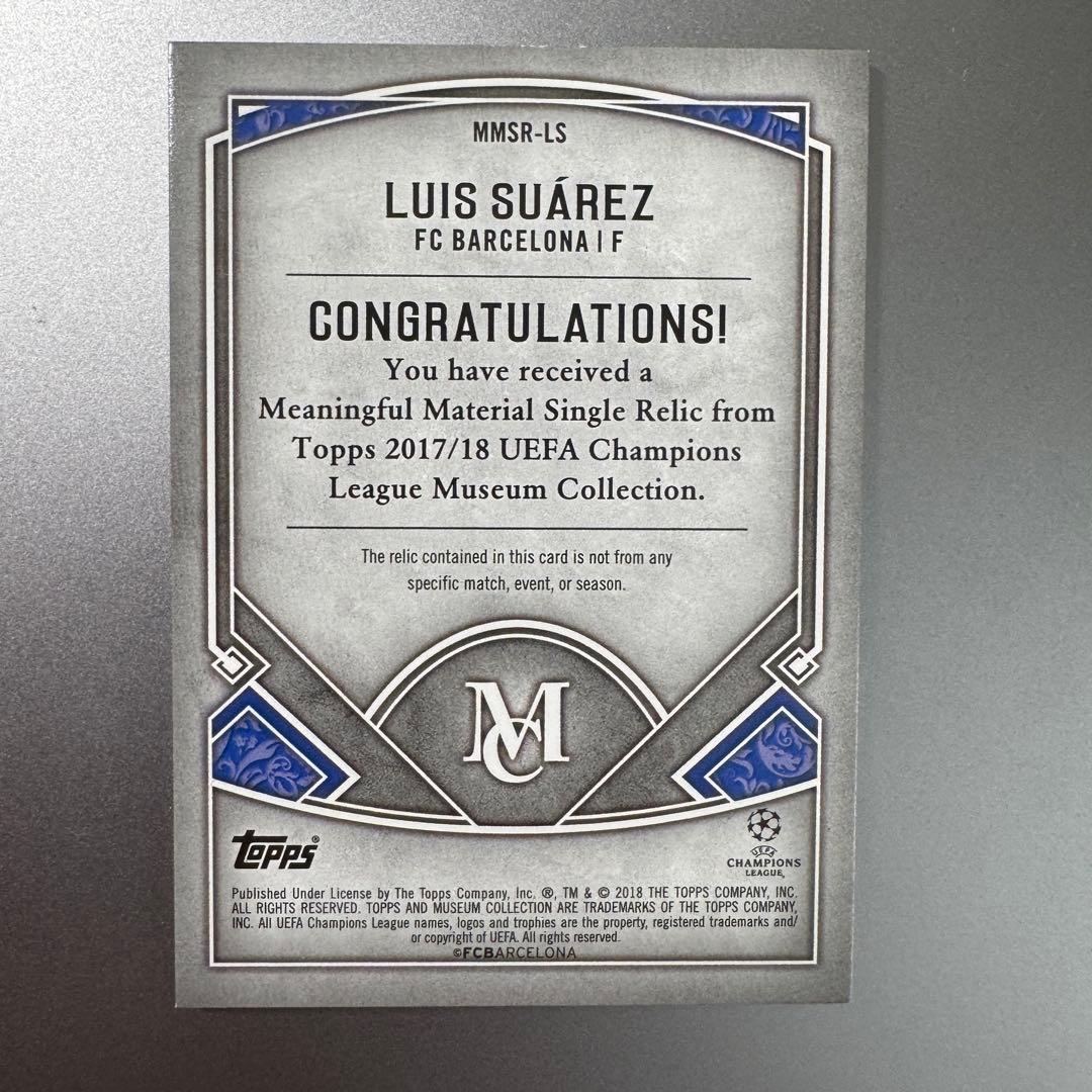 Suárez 50 Limited World Edition Jersey Card — Japanese