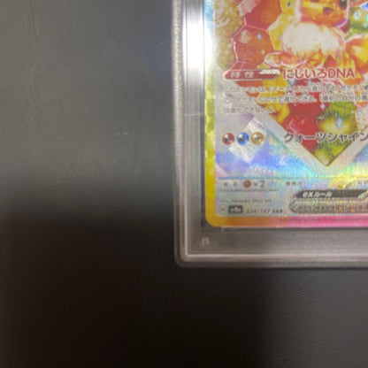 PSA 10 Pokemon Eevee ex SAR — 224/187 — Japanese