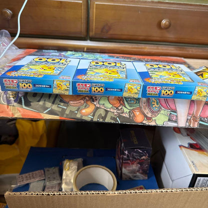 Pokemon Mega Start Deck 100 Battle Collection Korochao Ver. Box — M Start Deck 100 Battle Collection Koro Chao Ver. Tere Koro Special Koro Chao Ja — Japanese